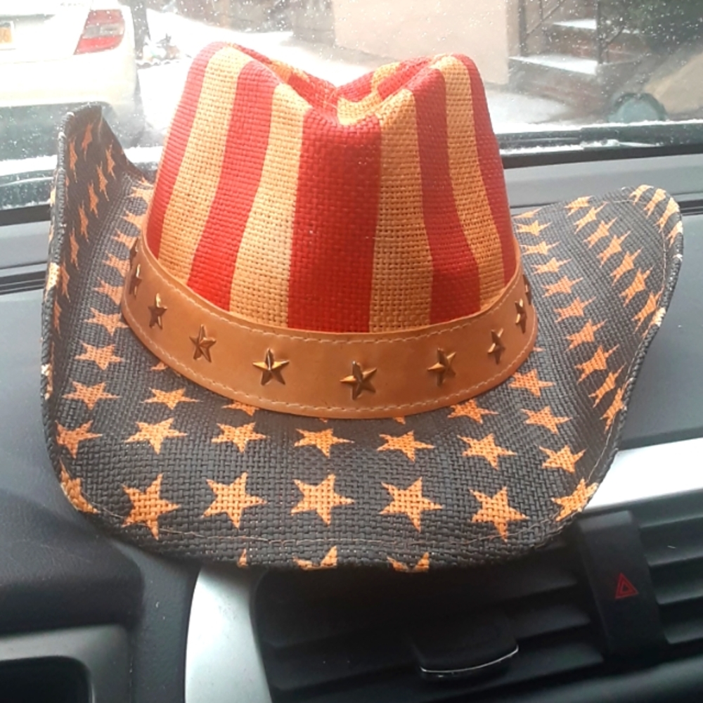 Cowboy hat Americana NWOT